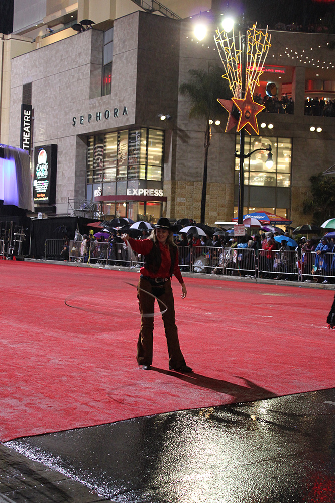Trickroper.org, Lewisevents.com, Trickroper Christy Lewis at the Hollywood Christmas Parade